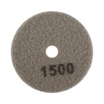 Disque de polissage diamant� humide 100 mm (4 ) pour pierre granitique (granularit� 1500)