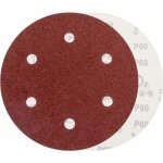 Disque de ponage 225 mm grain p60 6 trous disques auto - agrippants, 10 tampons de papier abrasif ronds ...