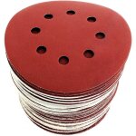 [jamais utilis�] disques de pon�age papier abrasifs 125mm ponceuse bosch dewalt einhell - 60 disques ...