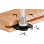 Disque � rainurer � plaquettes hw d40x5 - 491060 - festool