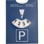 [jamais utilis]disque de stationnement europen luxe en cuir synthtique soft - touch, applicable  ...