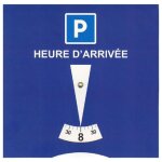 Disque de stationnement europeen zone bleue homologue