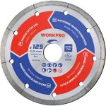Workpro - disques  trononner diamants 125 mm, ultra - fins 1, 2 mm pour coupe  sec et  l'eau, pour ...