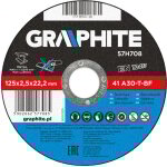 Disque  trononner pour mtaux 125 x 2, 5 x 22, 2 mm, 41 a30 - t - bf