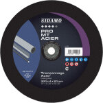 Disque � tron�onner pro mt acier - d. 300 x 4 x 20 mm - sidamo - 10111056