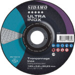 Disque � tron�onner ultra inox, d. 125 x 0. 8 x 22, 23 - sidamo - 10111035