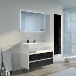Distribain - meuble de salle de bain visenza 1000 noir Distribain - meuble de salle de bain visenza 1000 noir