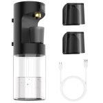 Distributeur de bain de bouche 600 ml ? automatique, mural, sans contact, avec 2 gobelets, pour maison ...