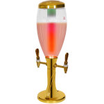 Distributeur de boissons � double bec verseur ? distributeur de boissons de 3 litres avec tube � glace ...