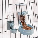 Distributeur d'eau automatique pour lapin, distributeur d'eau suspendu pour cage d'animaux, bol d'eau ...