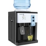 Distributeur d'eau, eau chaude et froide instantan�e, design compact, noir et blanc