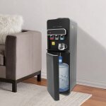 Distributeur d'eau lectrique de 5 gallons distributeur d'eau potable chaude et froide sur pied avec ...