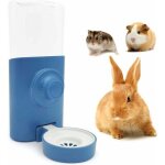 Distributeur eau lapin, 600ml suspendue abreuvoir lapin automatique biberon cochon d'inde anti - goutte ...