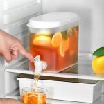 Distributeur eau pour réfrigérateur avec robinet, 3, 5l distributeur de boisson en plastique, distributeurs ... Distributeur eau pour réfrigérateur avec robinet, 3, 5l distributeur de boisson en plastique, distributeurs ...