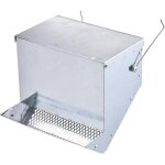 Distributeur de nourriture pour lapin - bol d'alimentation avec couvercle