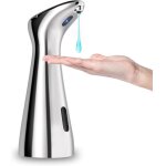 Distributeur de savon automatique 200 ml - distributeur de savon liquide sans contact avec capteur infrarouge ...