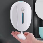Distributeur de savon automatique mural, distributeur savon mousse (sans per�age), par induction infrarouge ...