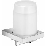 Keuco - edition 11 - distributeur de savon avec support, 180 ml, verre dpoli / chrome 11152019000