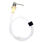 Distributeur de savon encastrable, distributeur savon evier cuisine acier inoxydable, distributeur savon ...