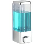 Distributeur de savon wenko istres chrom 320 ml mural en plastique automatique design moderne pour salle ...