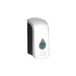 Distributeur savon liquide mural ranera l, distributeur gel hydroalcoolique mural, sans perage, capacit ...