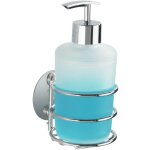 Distributeur de savon liquide mural turbo - loc fixation sans perage, plastique - acier, capacit 285 ...