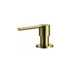 Luisina - distributeur savon cuisine encastrable inox dor