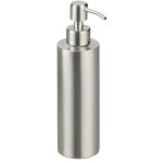 Distributeur de savon, rechargeable, salle de bain, cuisine, pompe � d�sinfectant, acier inox, 300 ml, ...