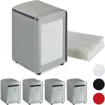 Distributeur de serviettes, en lot de 5, table, rétro, restaurant, support porte - serviette hxlxp : ... Distributeur de serviettes, en lot de 5, table, rétro, restaurant, support porte - serviette hxlxp : ...