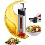 Distributeur de vinaigre de bouteille d'huile d'olive de 260 ml avec bouteille d'huile en verre anti ...