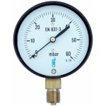 Distrilabo - manom�tre 63mm 0 a 0, 6 bar - capsule 8x13 ref 6183rv48d