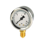Manomtre inox bain glycrine 63 mle 8 - 13 radial 2, 5 bars