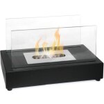 Divina fire - chemine bio de table au biothanol berlin l35x p18 x h20, 5