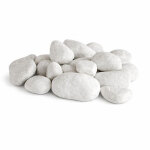 Divina fire - ensemble 24 pcs pierres d�coratives pierres blanches pour chemin�e au bio�thanol accessoires ...