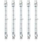 Dk - dimmable r7s 118mm 300w lampe de poche halog�ne ac220 - 240v 5900lm j118 projecteur lin�aire halog�ne ...