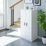 Armoire à usages multiples corona, armoire auxiliaire à 2 portes, meuble à chaussures bas avec 6 étagères, ... Armoire à usages multiples corona, armoire auxiliaire à 2 portes, meuble à chaussures bas avec 6 étagères, ...