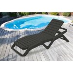 Dmora - bains de soleil ercolano, chaise longue de jardin rglable, lit d'extrieur, 100% made in italy, ...
