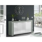 Dmora buffet haut bellevue, buffet moderne  3 portes, buffet du salon, meuble tv, buffet pour le salon, ...