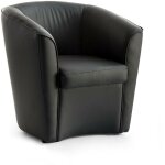 Dmora - chaise longue dabbiat, chaise longue, 100% made in italy, fauteuil relax en co - cuir, cm 70x60h74, ...