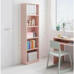 Librairie pomona, bibliothque haute avec 5 tagres, tagre de bureau ou de chambre, tagre moderne ...