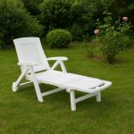 Dmora - lit pliant � roulettes, made in italy, 72 x 195 x 101 cm, couleur blanc