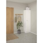 Meuble colonne pour cuisine, couleur blanche, dimensions 49 x 200 x 47 cm, avec emballage renforcé - ... Meuble colonne pour cuisine, couleur blanche, dimensions 49 x 200 x 47 cm, avec emballage renforcé - ...