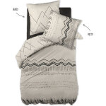 Dock avenue - parure de couette 100% coton 57 fils 140 x 200 cm berbere