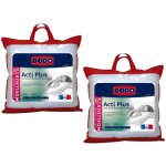 Dodo - lot de 2 oreillers anti allergies - 65x65 cm - acti plus ii