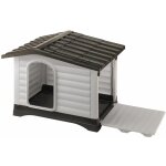 Dogvilla niche pour chiens en rsine thermoplastique avec paroi qui s'ouvre - 3 tailles. variante dogvilla ...