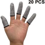 Doigtiers protection contre les coupures de gant doigt de manches daumenschutz remplacement d'un gant ...