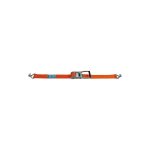 Dolezych - sangle d'arrimage, deux pièces din en12195 - 2, levier long orange, sangle 50mm, longueur ... Dolezych - sangle d'arrimage, deux pièces din en12195 - 2, levier long orange, sangle 50mm, longueur ...