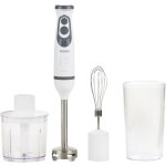 Domo do1089m mixeur plongeant 600 w avec verre doseur, mixeur plongeant pour soupes, fouet , avec embout ...