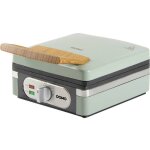 Domo waffelmaker gaufrier vert cendr