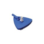 Brosse d'aspiration triangulaire domus pour le nettoyage des piscines et des piscines 32 / 38 mm raccord ...